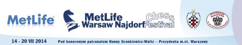 MetLife Warsaw Najdorf Chess Festival<br />(XIV Międzynarodowy Festiwal Szachowy im. Mieczysława Najdorfa)