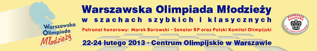 Warszawska Olimpiada Młodzieży 2013